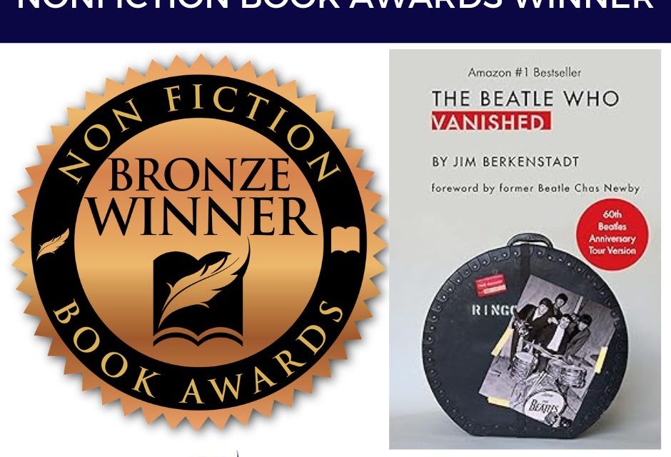 Book Award Winner: The Beatle Who Vanished: 60th Beatles Anniversary Tour Version by Jim Berkenstadt