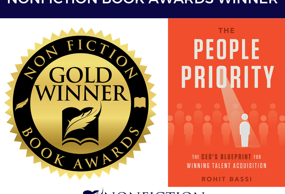 Book Award Winner: The People Priority: The CEO’s Blueprint for Winning Talent Acquisition by Rohit Bassi
